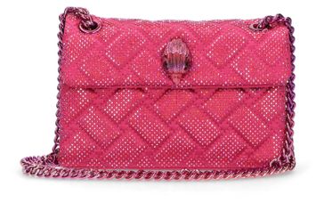 Handtas met roze strass Kensington Fabrik Mini Kurt Geiger