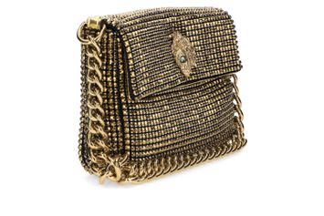 Gouden crossbody met studs Kurt Geiger