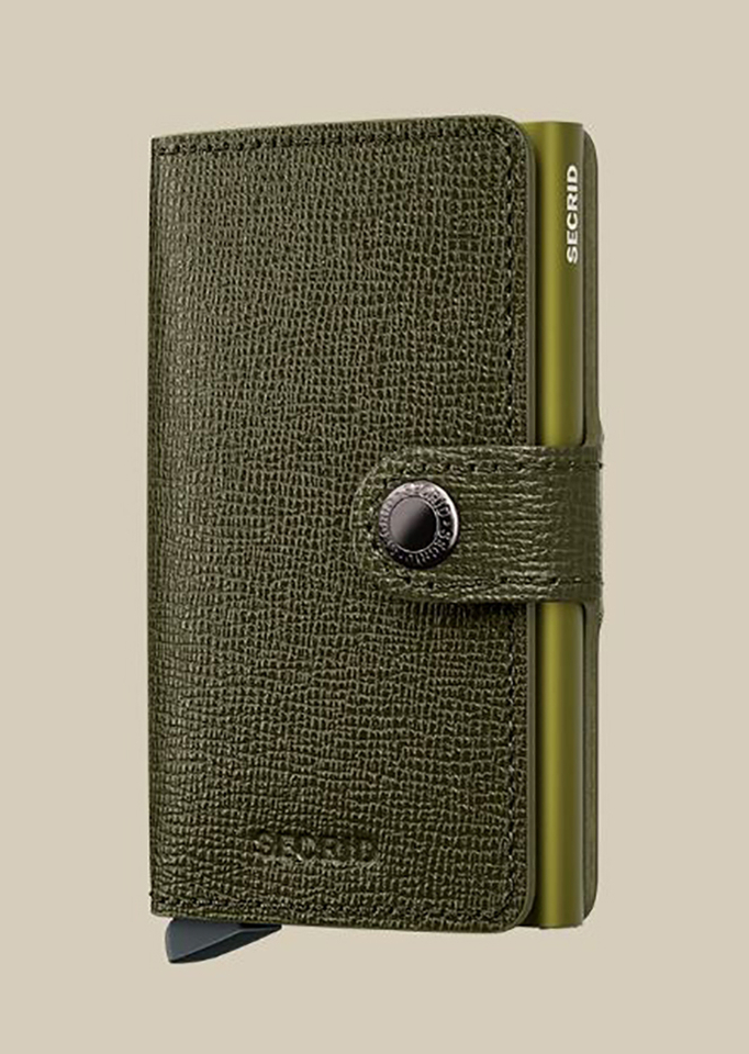 Kelp Green Miniwallet Crisple Secrid