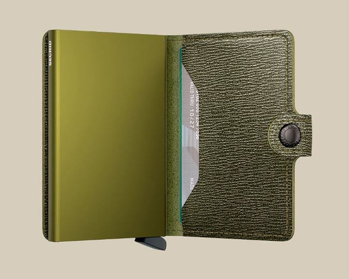 Kelp Green Miniwallet Crisple Secrid