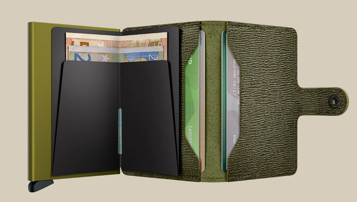 Kelp Green Miniwallet Crisple Secrid