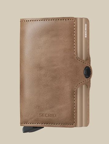 Vintage Taupe Twinwallet Secrid