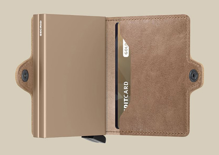 Vintage Taupe Twinwallet Secrid