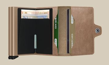 Vintage Taupe Twinwallet Secrid