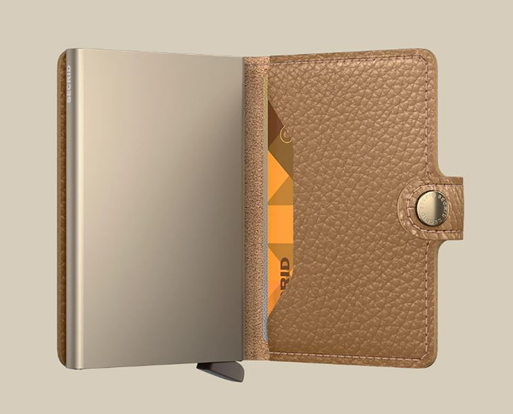Cappuccino miniwallet pebble Secrid