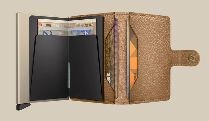 Cappuccino miniwallet pebble Secrid