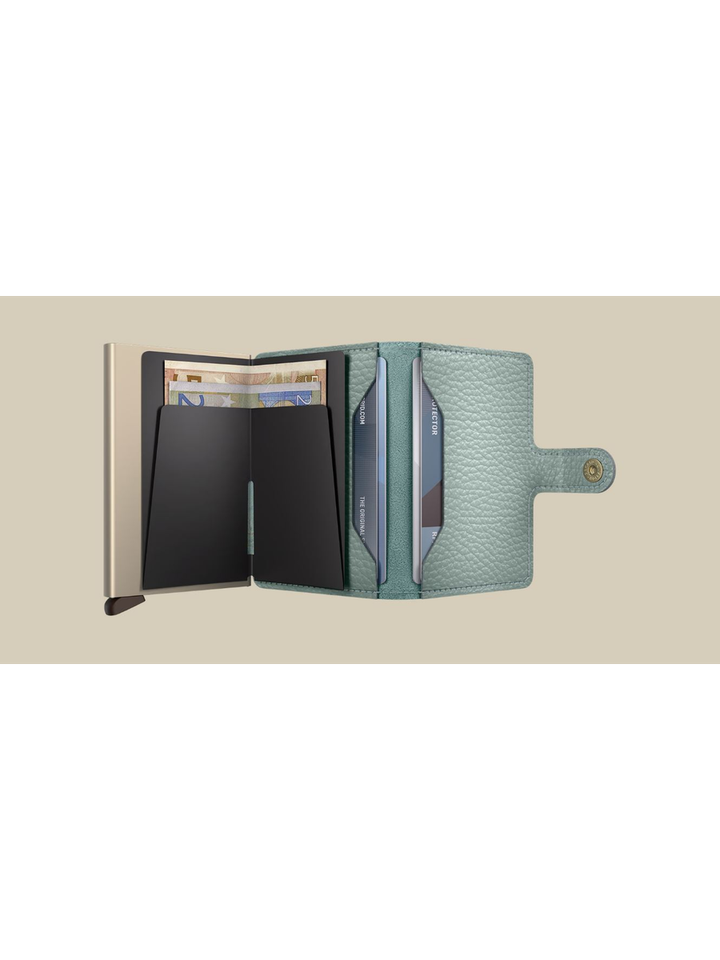 Sea green miniwallet Secrid 