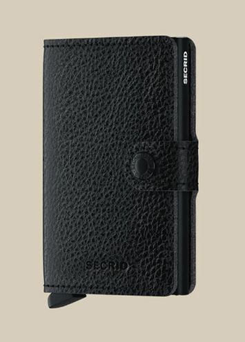 Black Vegan Miniwallet Secrid