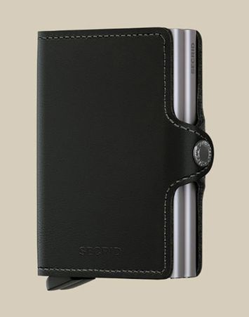 Zwarte mini twin wallet Secrid