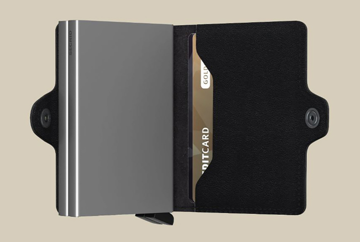 Zwarte mini twin wallet Secrid