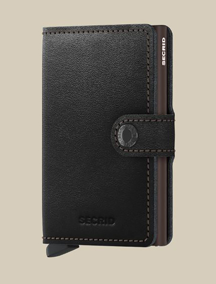 Black/Brown miniwallet original Secrid