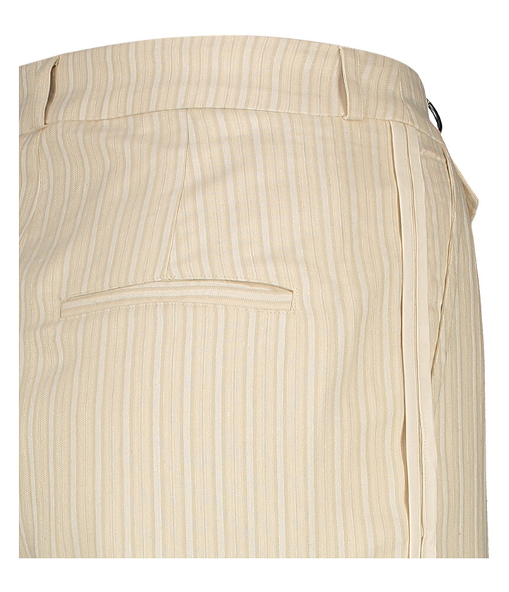 Beige gestreepte broek Les Coyotes De Paris