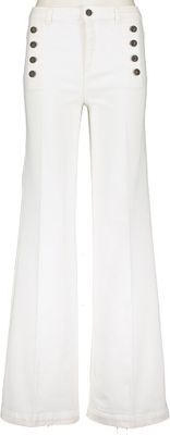 Witte loos fit jeans Twinset Milano