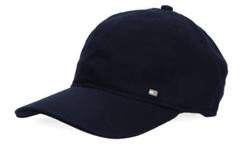 Blauwe pet met visgraatmotief Tommy Hilfiger 