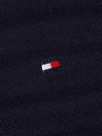 Donkerblauwe katoenen trui Tommy Hilfiger 