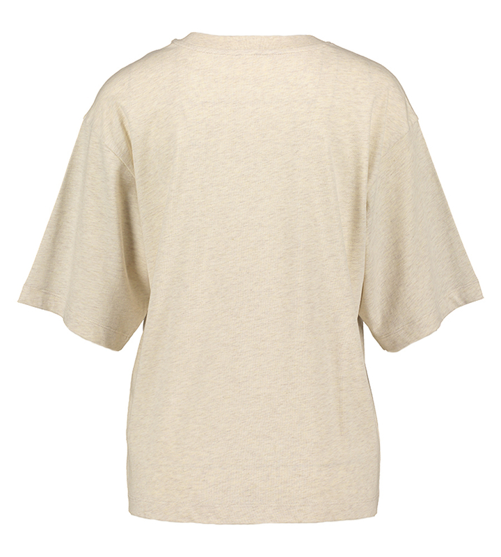 Beige t-shirt met opdruk Closed