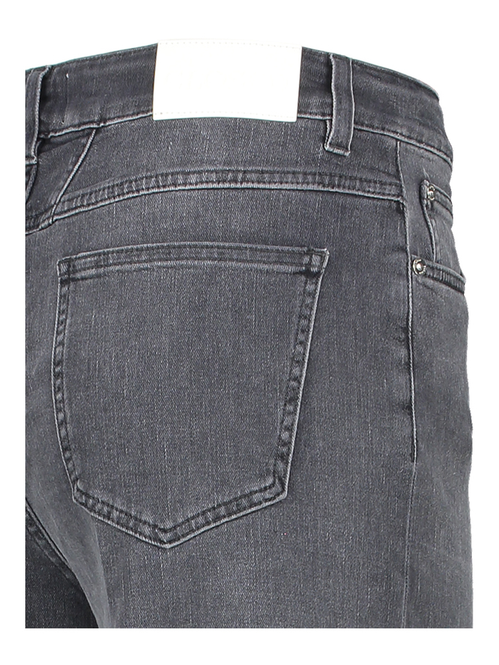 Grijze wide leg jeans met hoge taille Glow Up Closed 