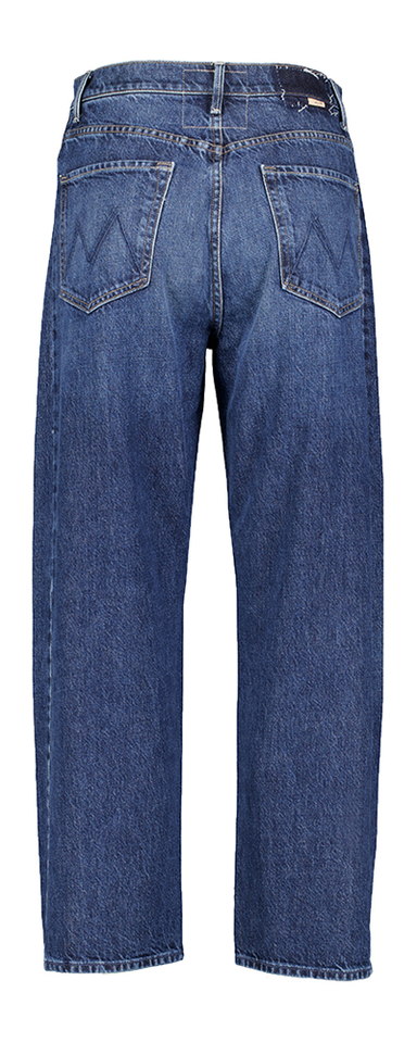 Donkerblauwe cropped jeans Half Pipe Ankle Mother