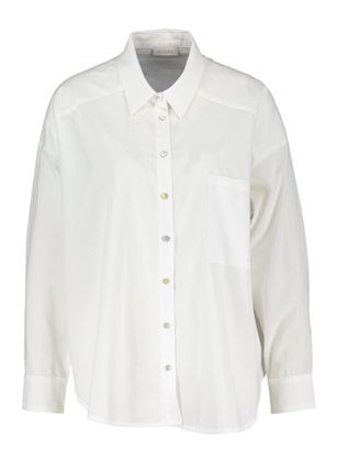 JC Sophie Witte blouse met knoopsluiting
