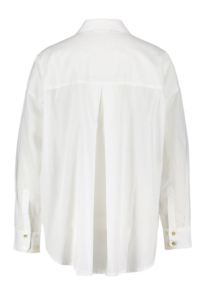 Witte blouse met knoopsluiting JC Sophie
