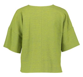 Groene bloes met print Bona Furore 