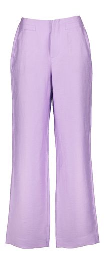 Violet kleurige linnen broek Torno Furore