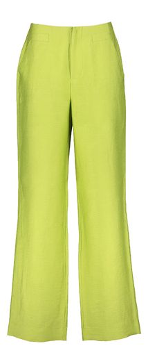 Wasabi groene linnen broek Torno Furore
