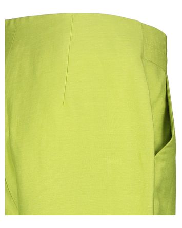 Wasabi groene linnen broek Torno Furore