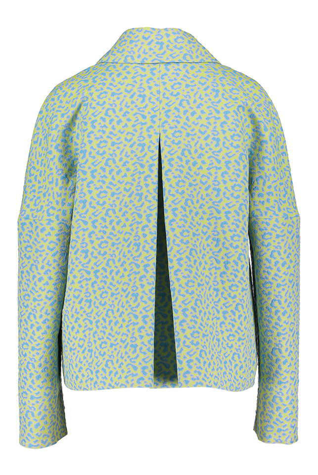 Multicolor jasje met plooi op de rug Colina Furore