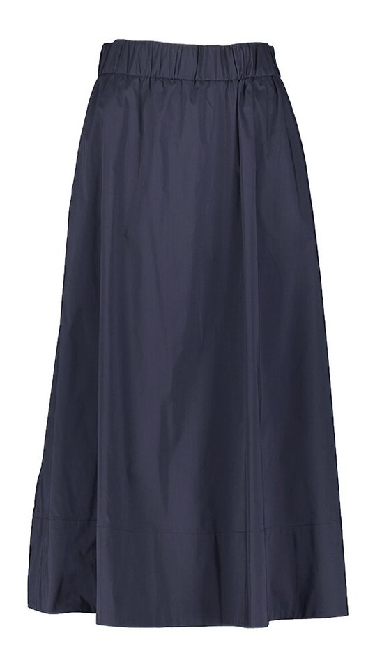 Donkerblauwe katoenen rok Neo Noir 