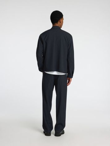 Donkerblauw overhemd Selected 