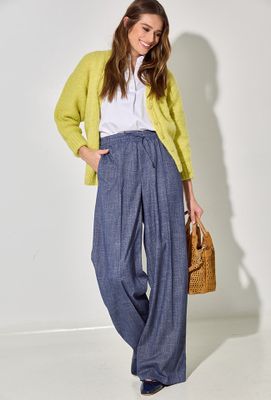 Ginger gilet met knopen Lara Inti
