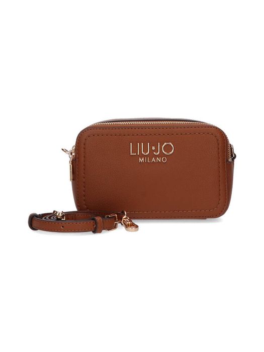 Camel kleurige crossbody met schouderriem Liu Jo