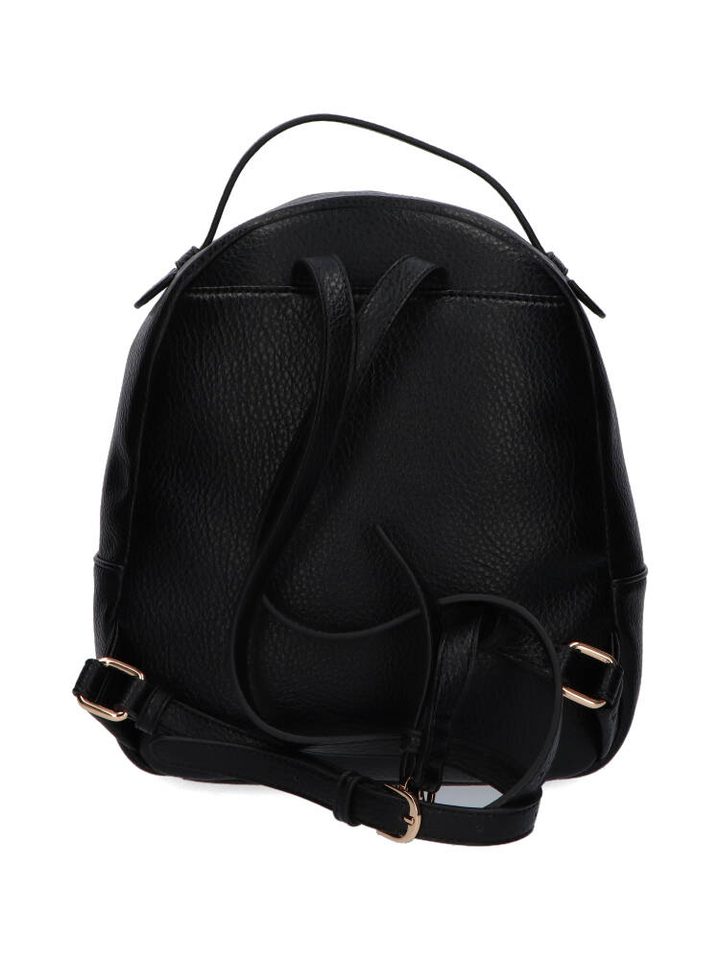 Zwarte rugzak met gouden sluiting Lui Jo 