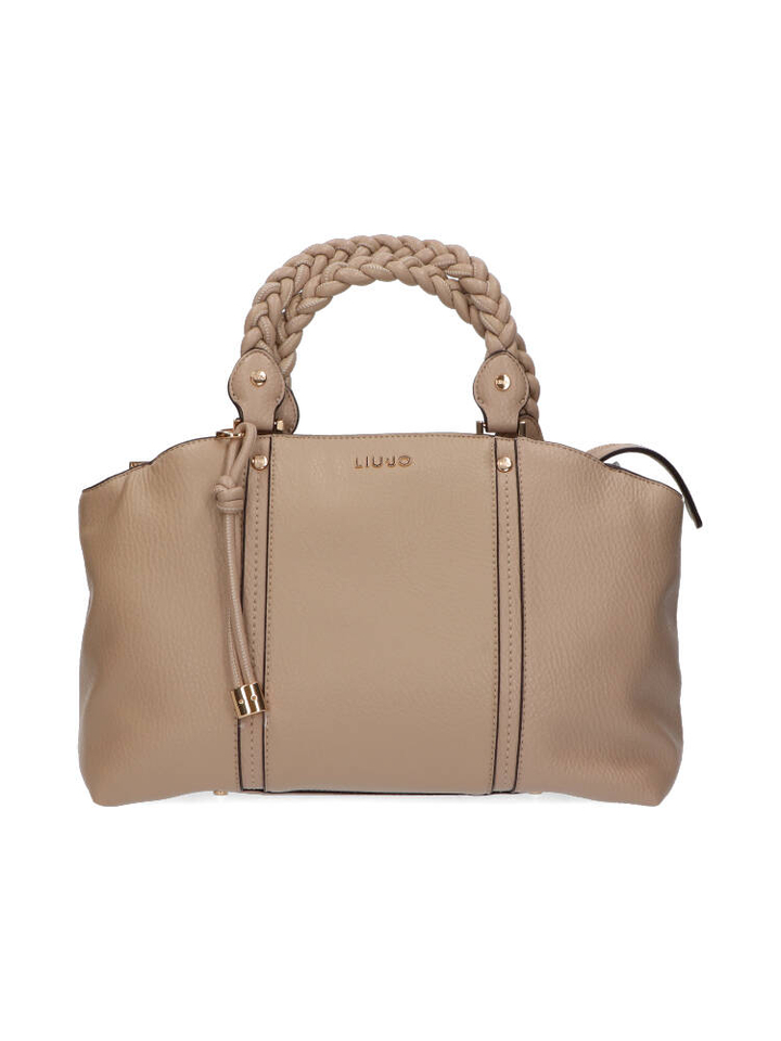 Taupe kleurige handtas Liu Jo