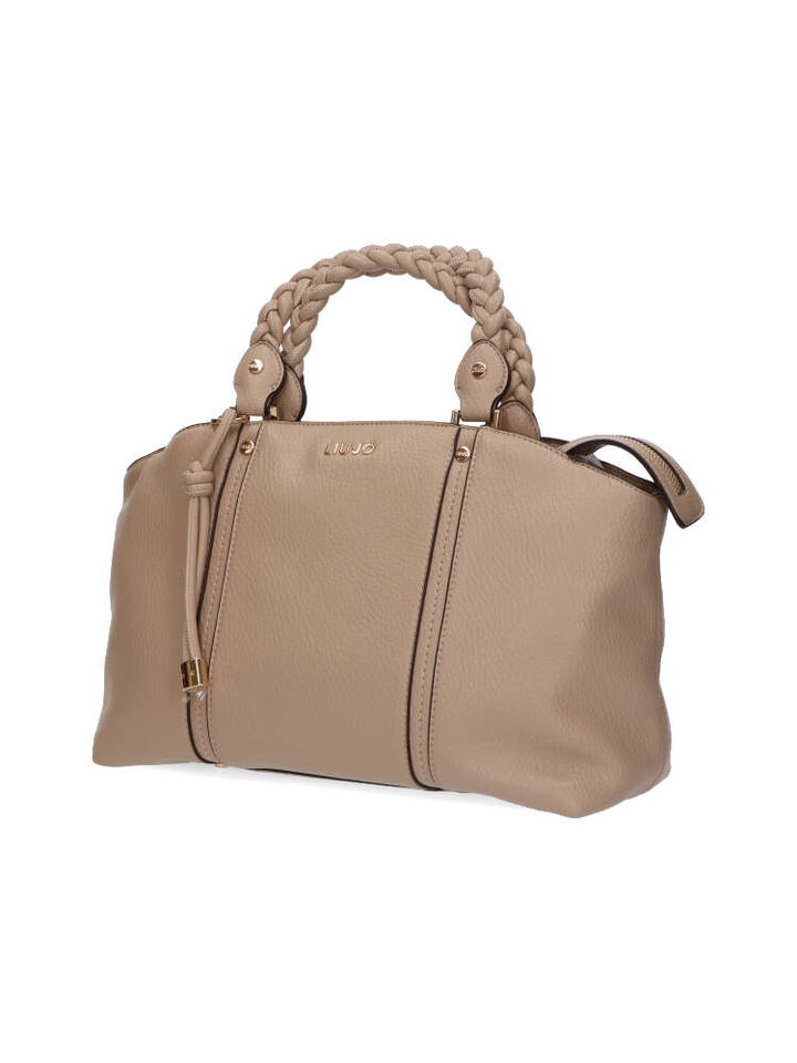 Taupe kleurige handtas Liu Jo