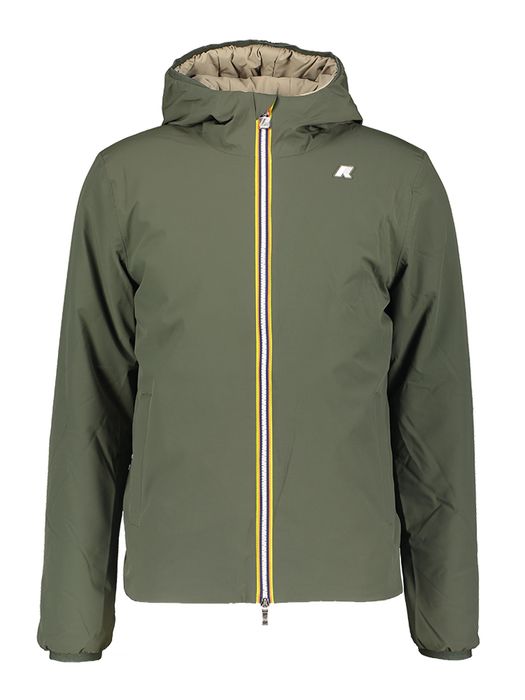 Green blackish jas met kap K Way