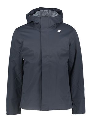 Donkerblauwe water en winddichte jas Jacko Twill K-way