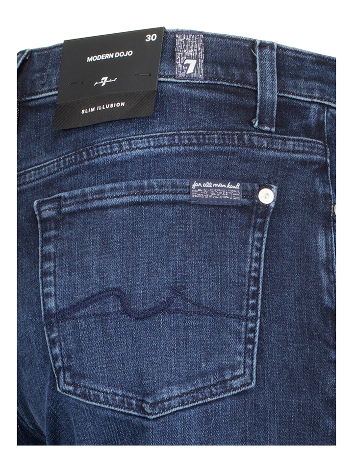 Donkerblauwe jeans Modern Dojo For all Mankind