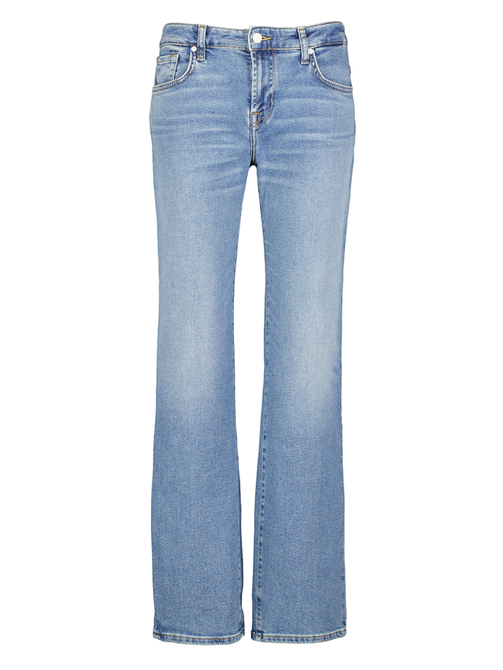 Lichtblauwe straight fit jeans For all mankind