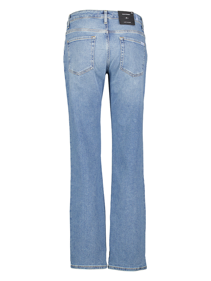 Lichtblauwe straight fit jeans For all mankind