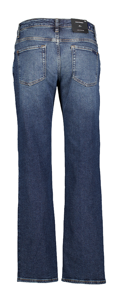 Blauwe straight jeans Calie For all Mankind