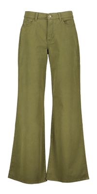 Kaki groene wide leg broek Lotta For All Mankind