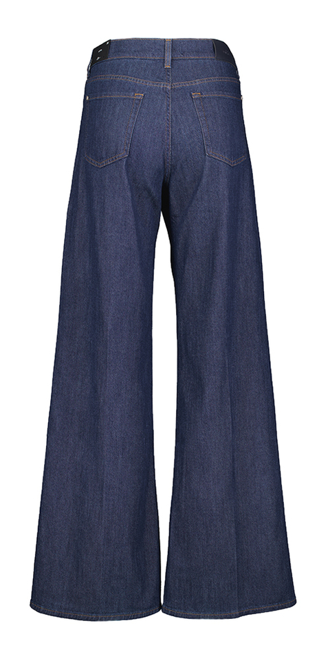 Donkerblauwe lichte jeans Lotta Halona For all Mankind