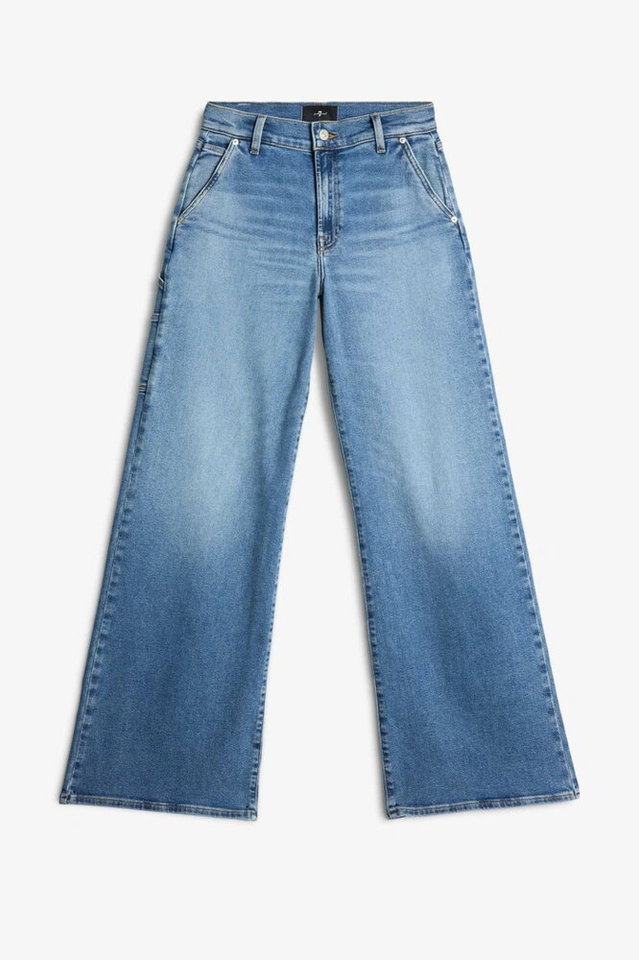 Lichtblauwe straight jeans Lotta For all mankind