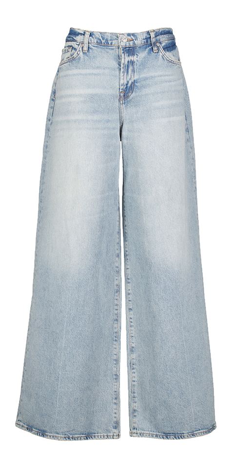 Blauwe wide leg jeans Marie For all Mankind 