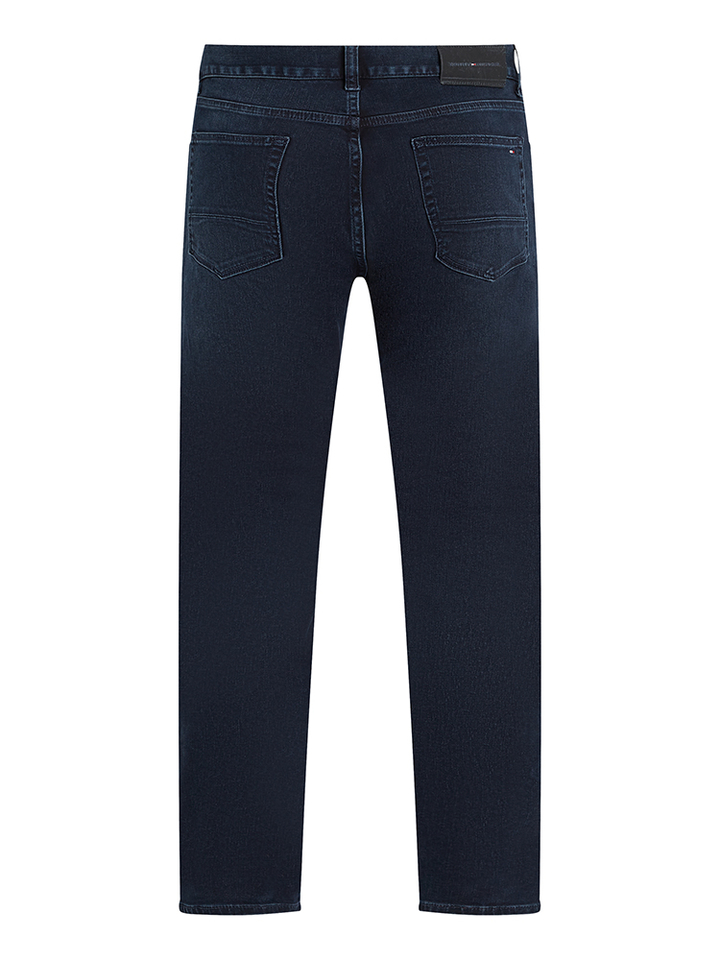 Donkerblauwe slim fit jeans Tommy Hilfiger