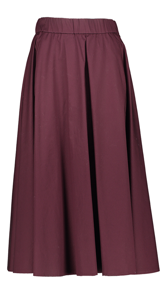 Bordeaux lange rok Riani 