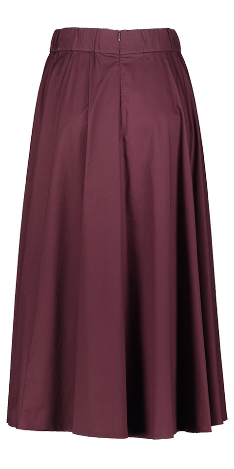 Bordeaux lange rok Riani 