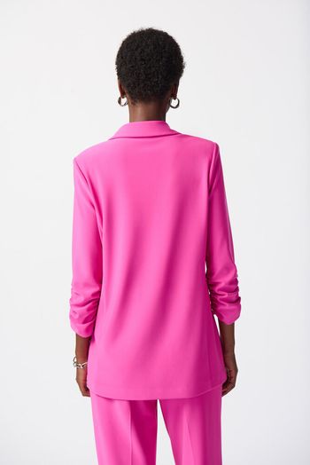 Fushia blazer met strop aan de mouwen Joseph Ribkoff